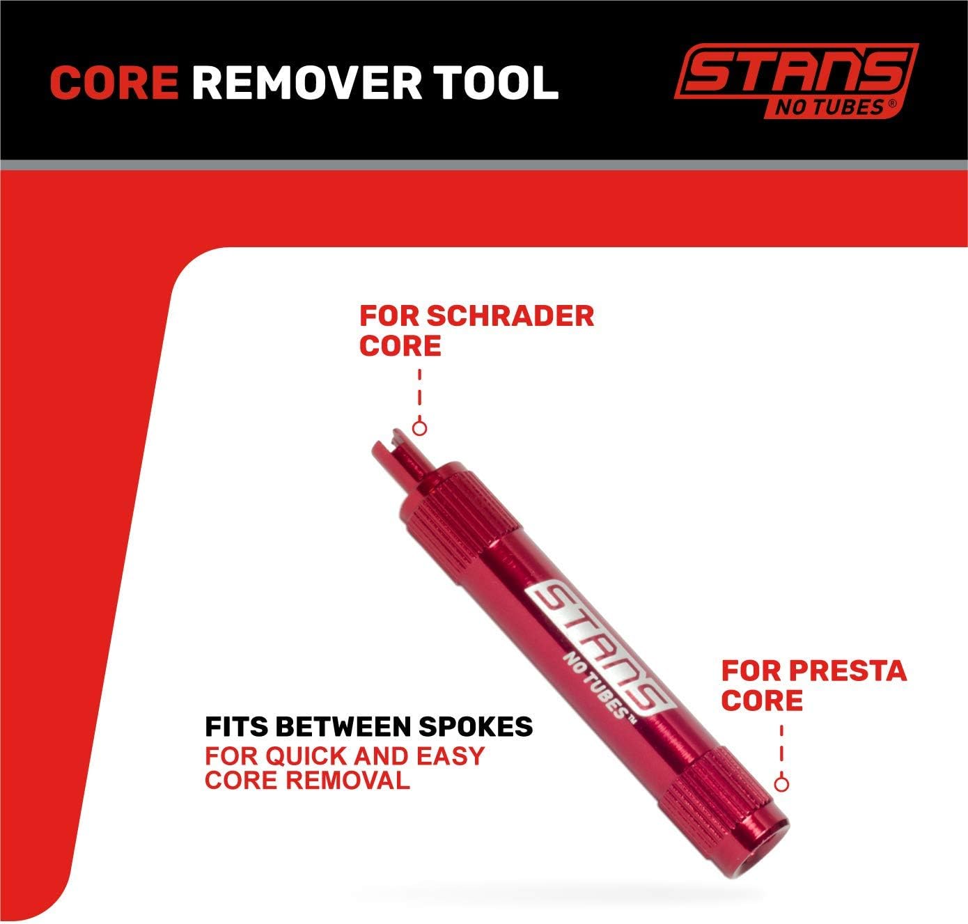 Notubes AS0015 Core Remover Tool Red