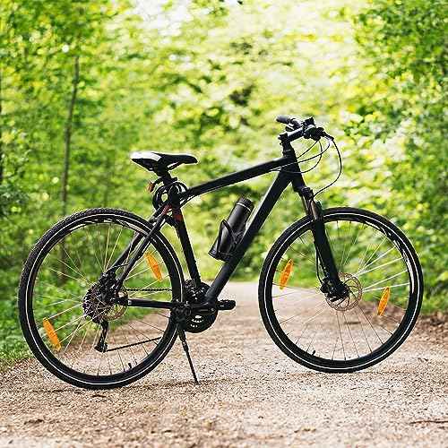 Bike Bottle Cage Adapter, Bicycle Bottle B-RAD Mounting Base Aluminum Alloy Adjustable Alt Position Cage Mounts Water Bottle Cage Mount Brackets for MTB Road Mountain Bike (2 Slot, Black)