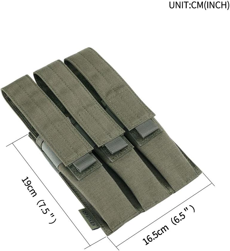 EXCELLENT ELITE SPANKER Open Top Single/Double/Triple Kriss Mag Pouch Tactical Molle MP7 Magazine Pouch