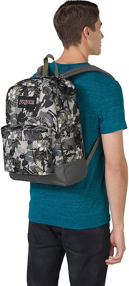 JanSport Black Label Superbreak Backpack - Red Combo - Classic, Ultralight