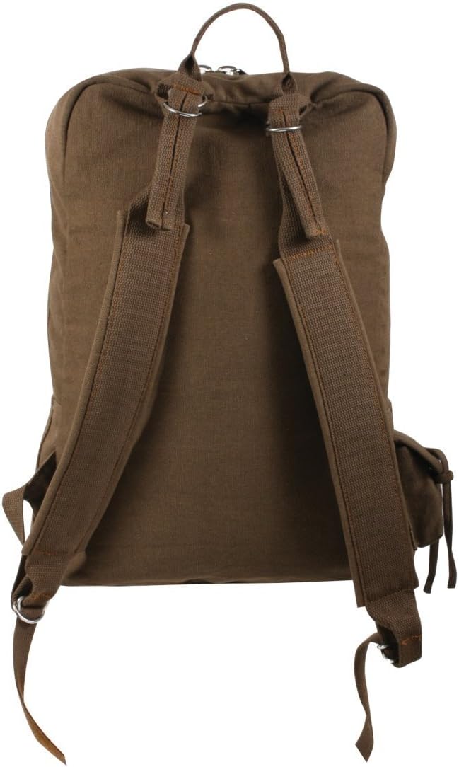 Rothco Vintage Canvas Flight Bag - Rugged and Spacious Travel Backpack