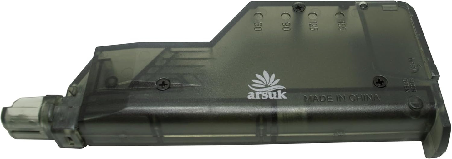 ARSUK Airsoft Fast BB Loader with Adapter – Quick BB Reloading Tool for 90 6mm BB Pellets, Paintball & Airsoft Magazines Speed Loader – Fast & Easy Airsoft Tactical Accessory