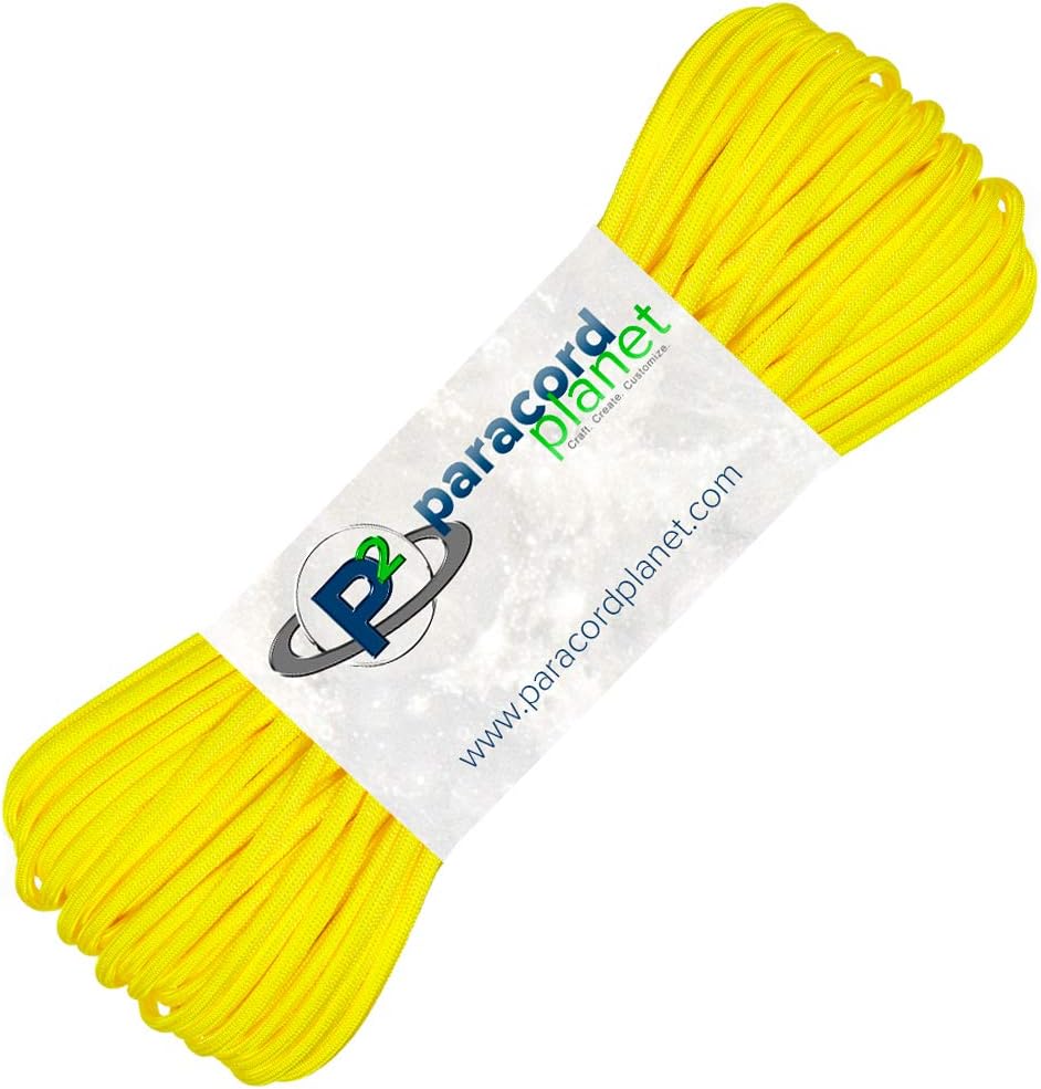 Paracord Planet 850 US Government Certified Paracord 10', 25', 50', 100', 250', 1000' Lengths