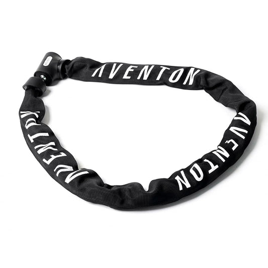Aventon 8mm Thick Chain Lock, 47inch Heavy Duty Anti Theft Bicycle Lock, Equipped with a Waterproof and Scratch-Resistant Nylon Cover, Suitable for Bicycle, Motorcycle,Tricycle, Fence, and Door.