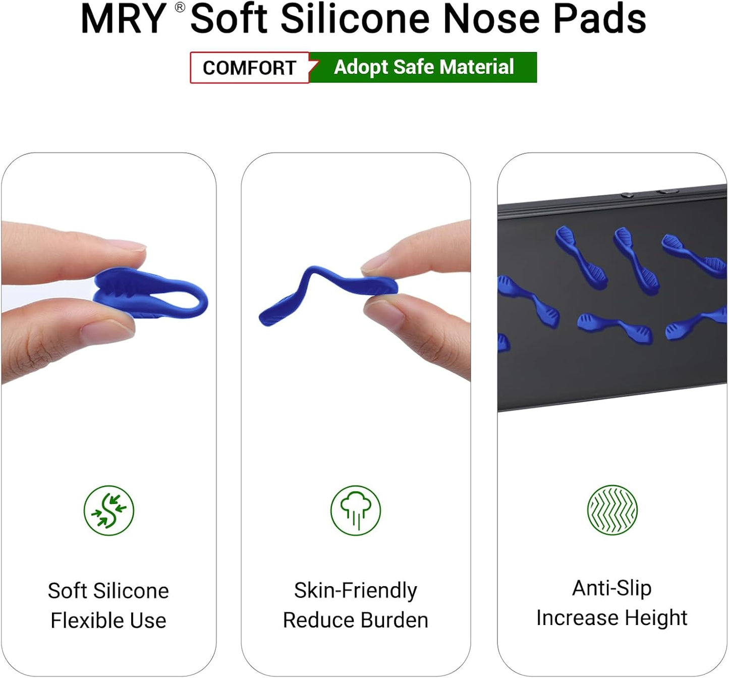 Mryok Replacement Nosepiece Nosepad for Oakley Radar Path EV RadarLock Sunglass