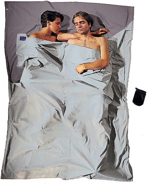 Cocoon Double Size Cotton Travel Sheet - Lightweight & Compact Travel Bedding