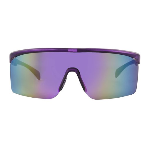 Easton Women's Fundamental Shield Sports Sunglasses, Purple, 128 mm
