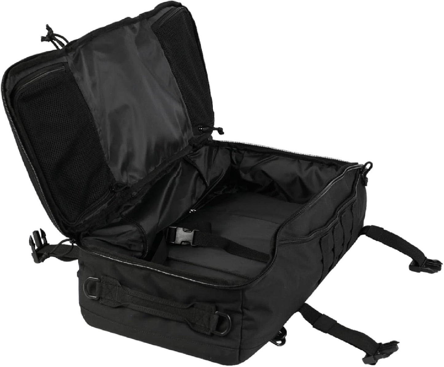 Yukon Outfitters Bugout Bag - EDC Durable 600D Polyester 55L Tactical Duffel & Backpack for Travel, Prepping & Outdoor Use - Two Tone Coyote/Foliage