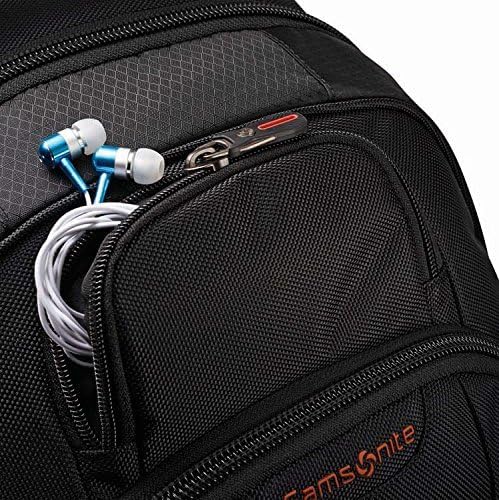 Samsonite Tectonic 2 Large Black Backpack - 18” x 13.3” x 8.6” for Travel & School