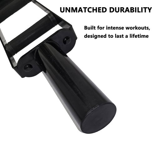 Olympic Tricep Bar Home Gym Weightlifting for Strength Training with Rubber Grips，for Deadlifts, Squats, Shrugs