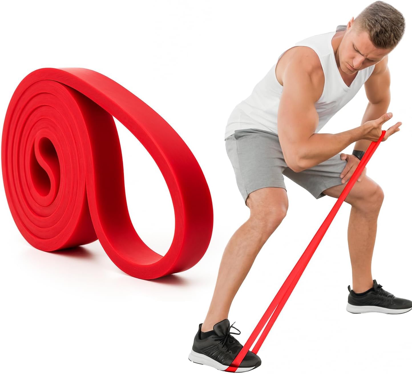 Pro Resistance Band for Core Stability & Flexibility - EliteFTS Portable & Joint-Friendly