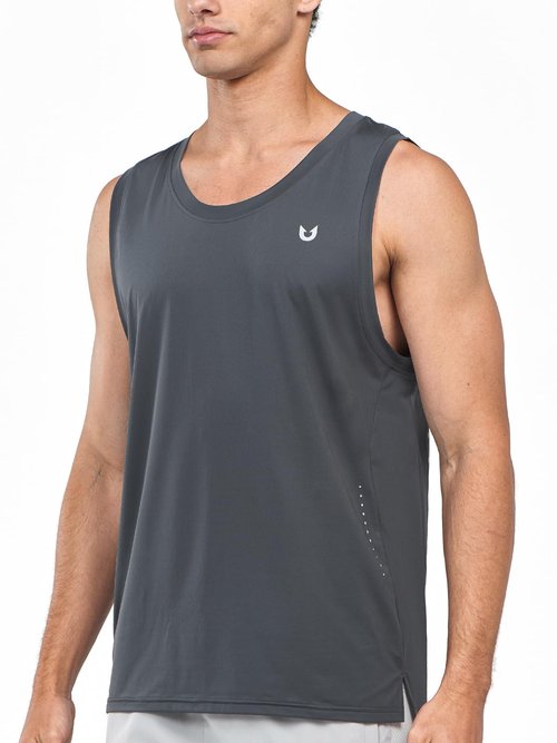 NORTHYARD Mens Athletic Tank Tops Quick Dry Running Shirts Muscle Sleeveless Sports Workout Training Teee Darkgrey XL