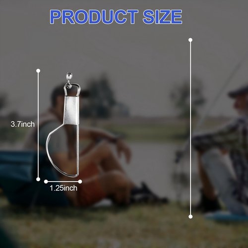 QUANFULTEC Fish Stringer，Fishing Stringer Set, 6.5ft Fish Holder Rope with 8 Rotating Snap Locks and Ground Anchor, Heavy Duty Fish Lock for Trout, Perch, Bass, Saltwater or Freshwater Use