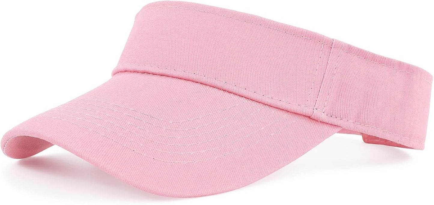 Women's Sun Protection Visor Hat | Cotton Sports Cap for Outdoor Activities