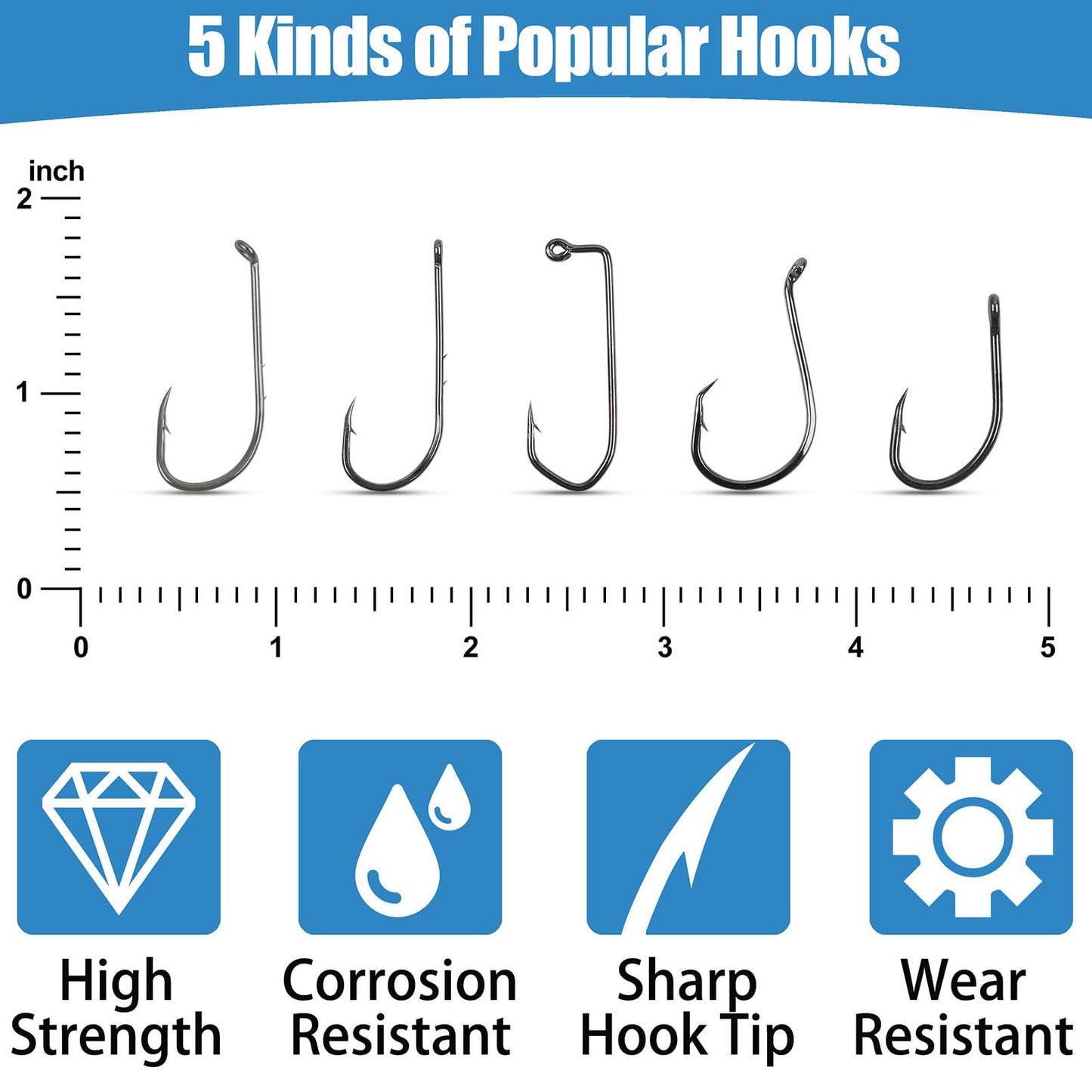 220pcs Fishing Hooks Bobbers Tackle Kit Beginners Equipment Includes Fishing Hooks Bobbers Weight Sinkers Swivel Snaps Starter Kit for Artificial and Live Baits