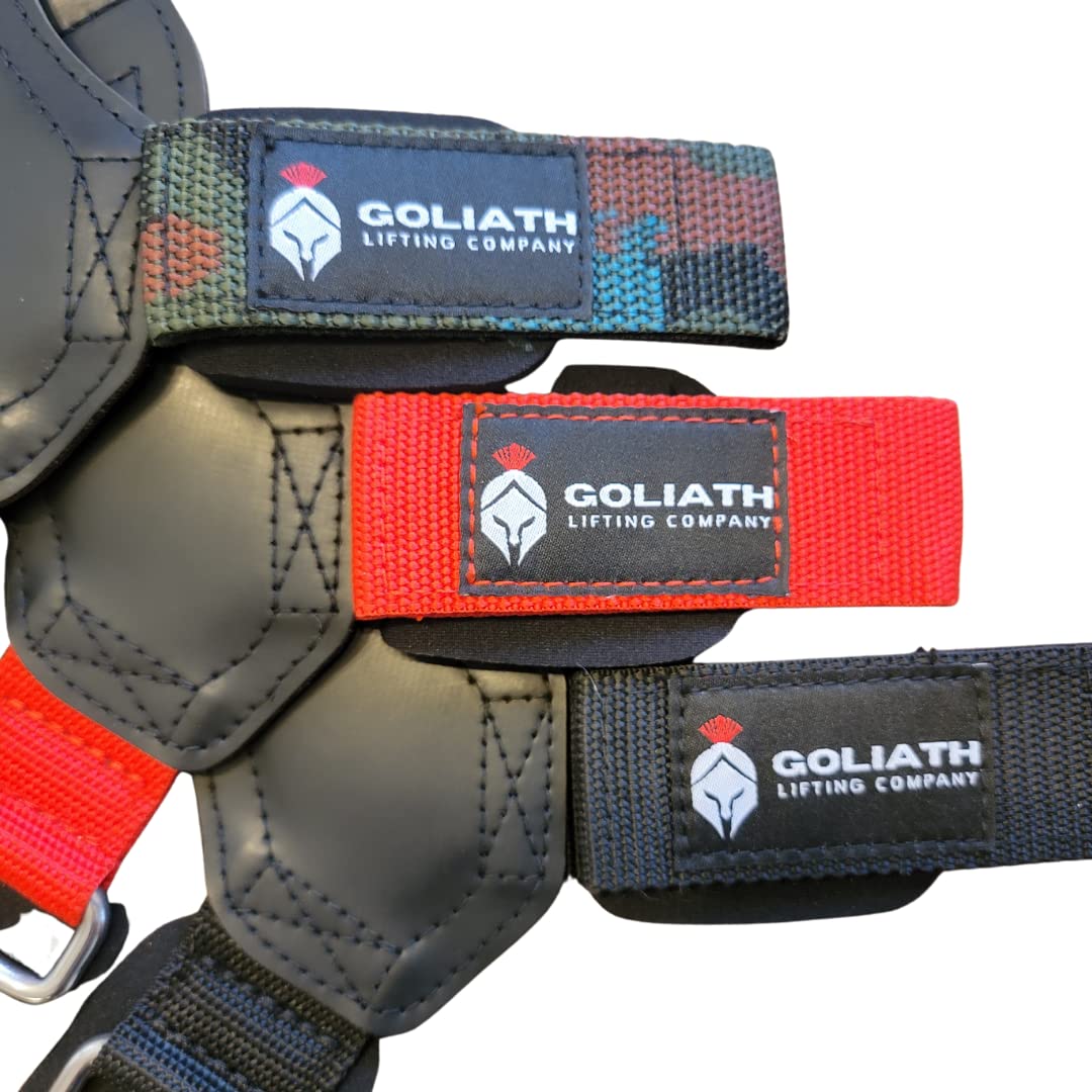 Goliath Lifting Company Lifting Grips Weight Gloves Heavy Duty Barbell Lifting Grips