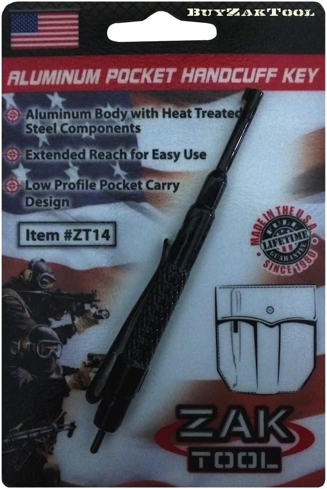 Zak Tool ZT14 Aluminum Key – Black