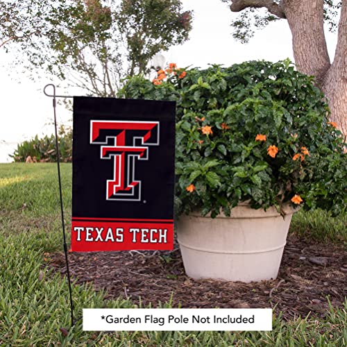 Texas Tech University Garden Flag - Double-Sided 3-Ply Outdoor Decor