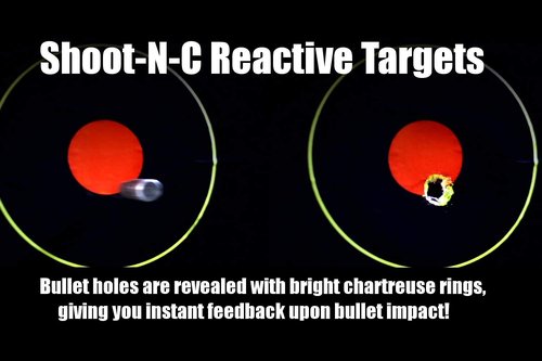 SHOOT-N-C Birchwood Casey Targets Bundle (6-Inch and 8-Inch)