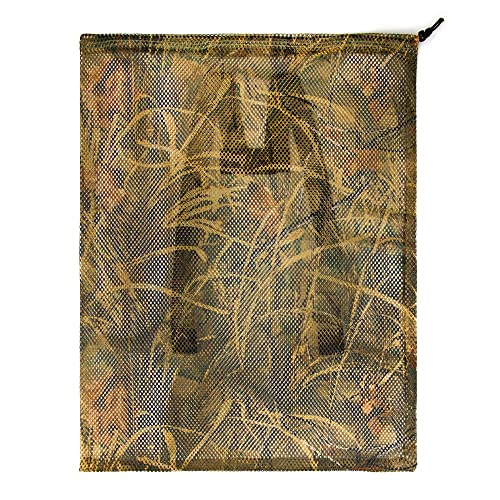 Camo Mesh Decoy Bags 2 Pack - Lightweight Waterproof Duck & Waterfowl Hunting Storage