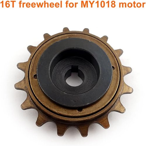 L-faster Bicycle Spoke Chain Wheel Bike Rear Wheel 32T Sprocket for Our Left Drive Motor Kit 16T Freewheel with Adapter for Motor MY1016Z
