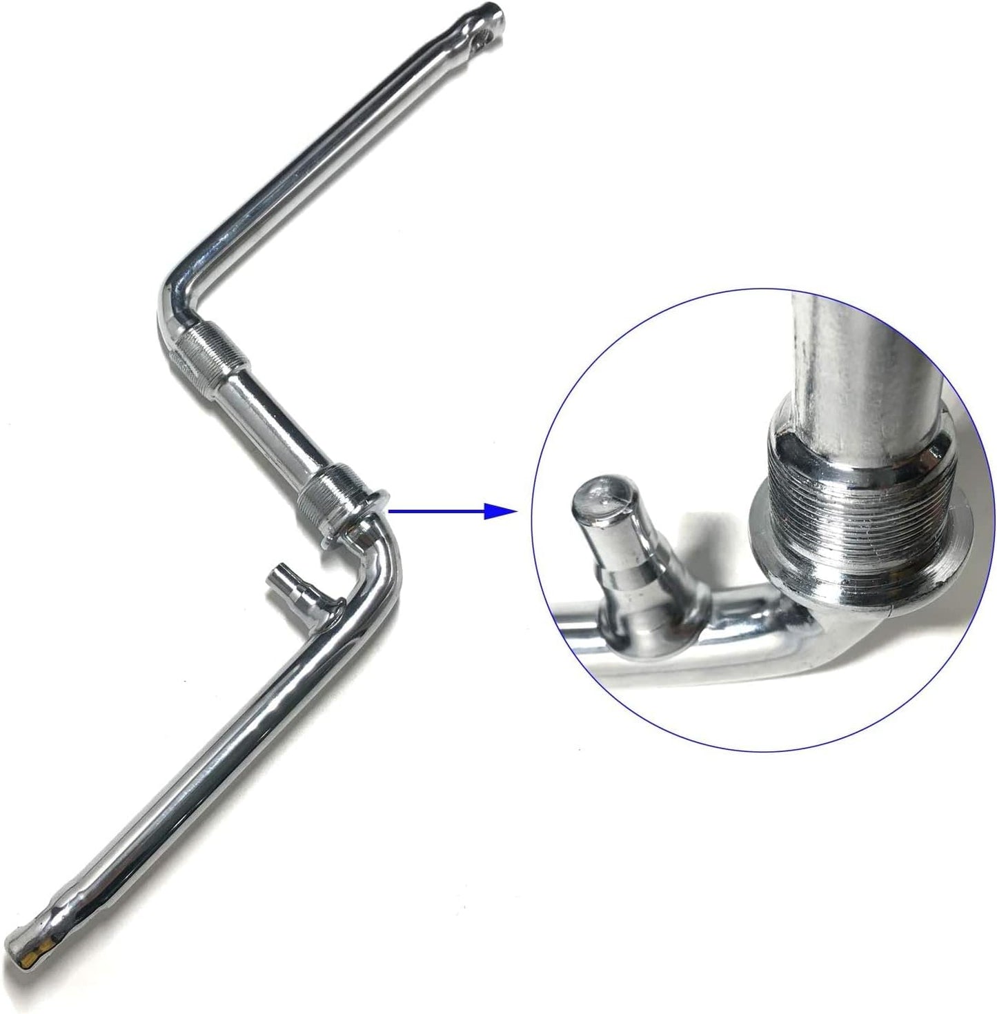 2”Cup Wide Pedal Crank Kit, One-Piece Crank, for 2- Stroke Motor,Gas Motorized Bicycle 48cc/66cc/80cc