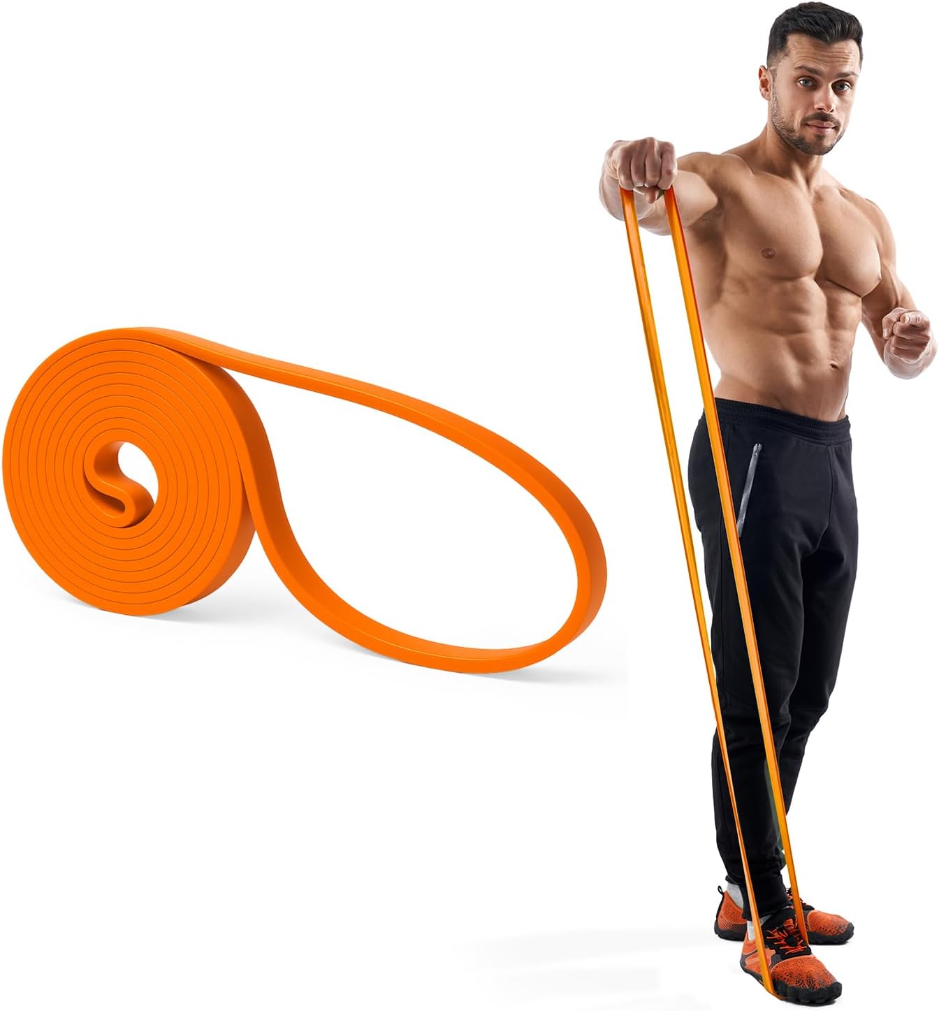 Pro Resistance Band for Core Stability & Flexibility - EliteFTS Portable & Joint-Friendly