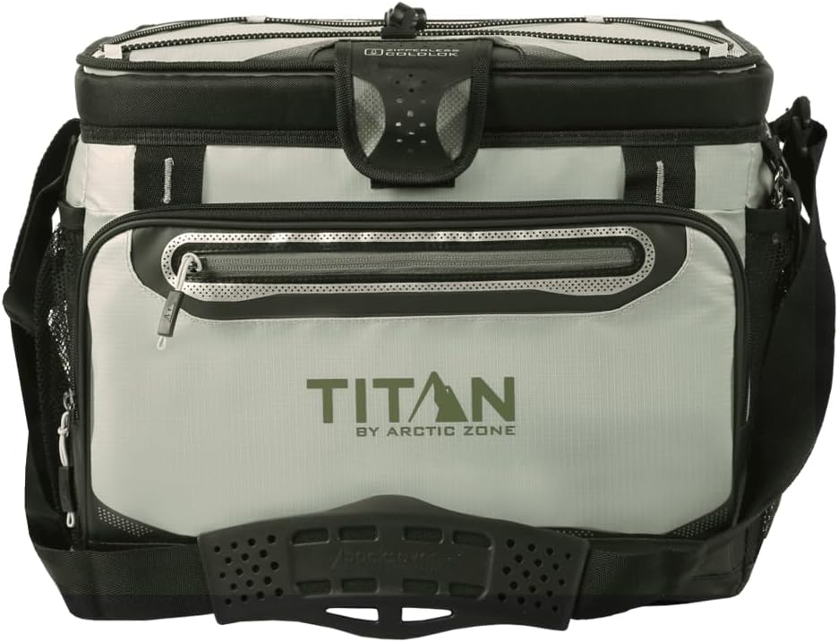 Titan by Arctic Zone 30 Can Zipperless Soft Cooler with HardBody Liner