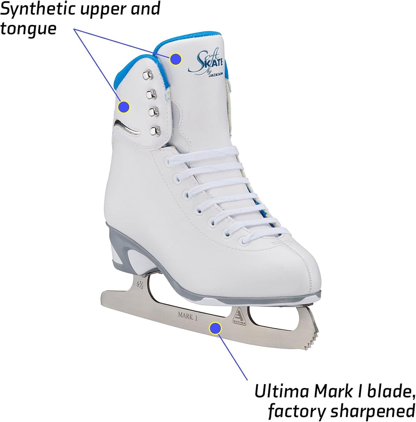 Jackson Figure Ice Skates JS180 / JS181 / JS184 - for Women and Girls