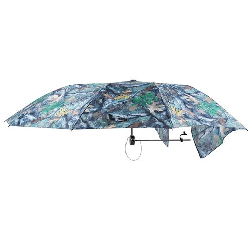 UIIHUNT Tree Stand Hunting Umbrella: Portable Treestand Umbrella, 57" Wide Weather-Resistant Camo Tree Umbrella for Tree Stand, Quick Set, Durable & Easy-to-Install, Hunting Gear and Accessories