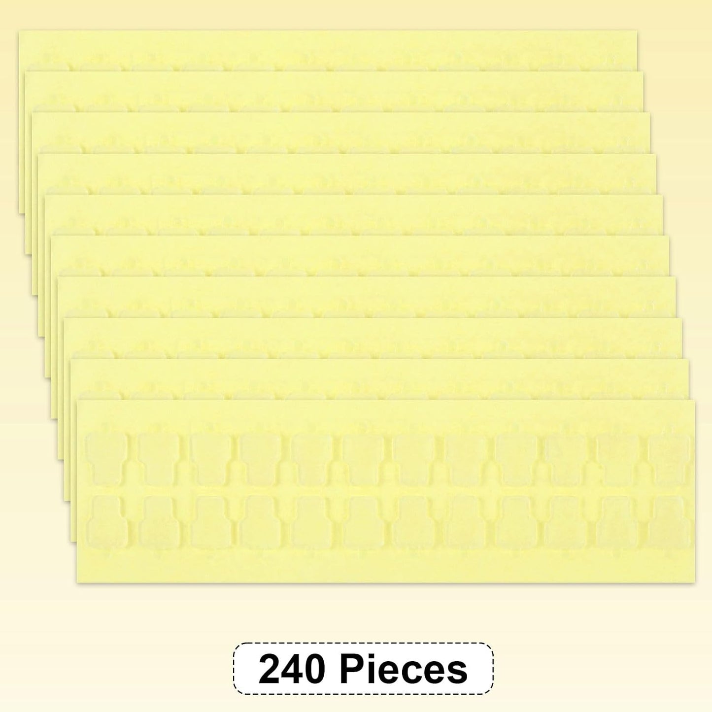 Adhesive Tape for Sonny Angel Hippers, 240Pcs Waterproof Double Sided Stickers for Sonny Baby, Nano Tape for Mini Figures Phone Accessories, Sticky Putty for Angel Doll Mini Figures Accessories