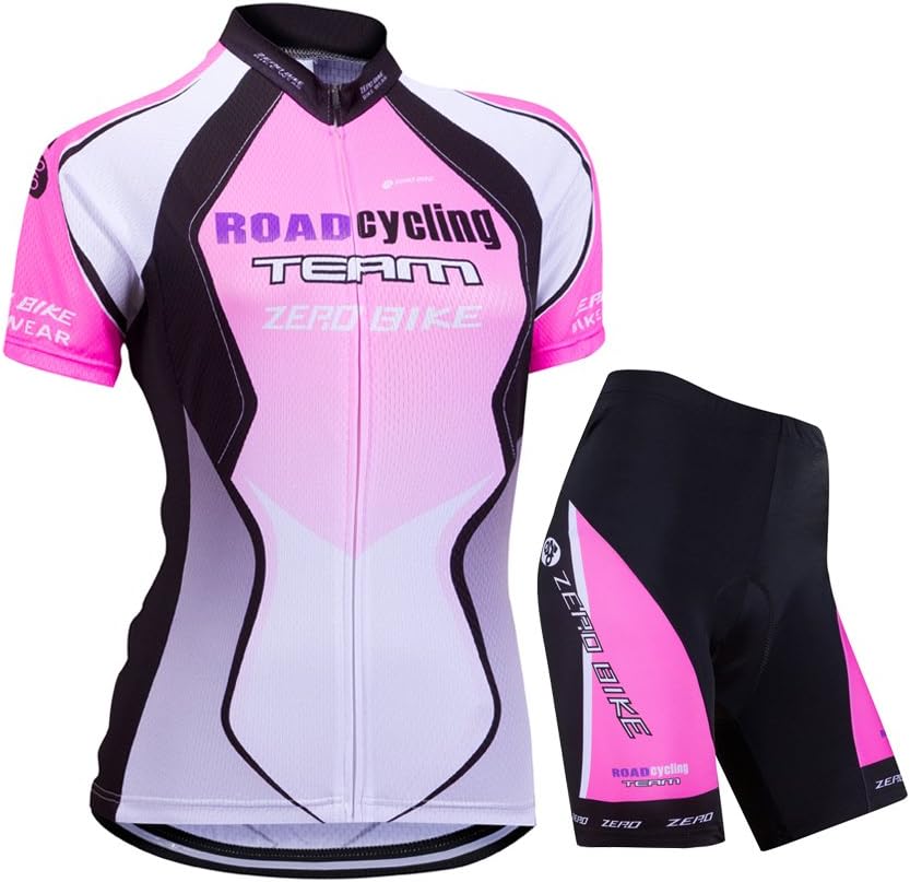 ZEROBIKE® Women's Short Sleeve Cycling Jersey Jacket Cycling Shirt Quick Dry Breathable Mountain Clothing Bike Top
