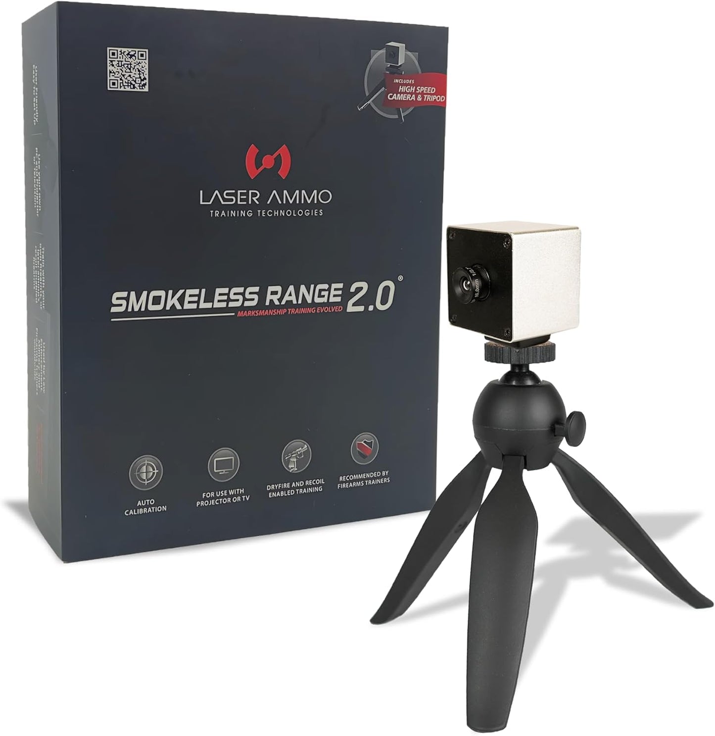 Laser Ammo Smokeless Range Judgmental and Marksmanship Shooting Simulator (Latest Version) for training with your own laser based training simulator in the comfort of your home