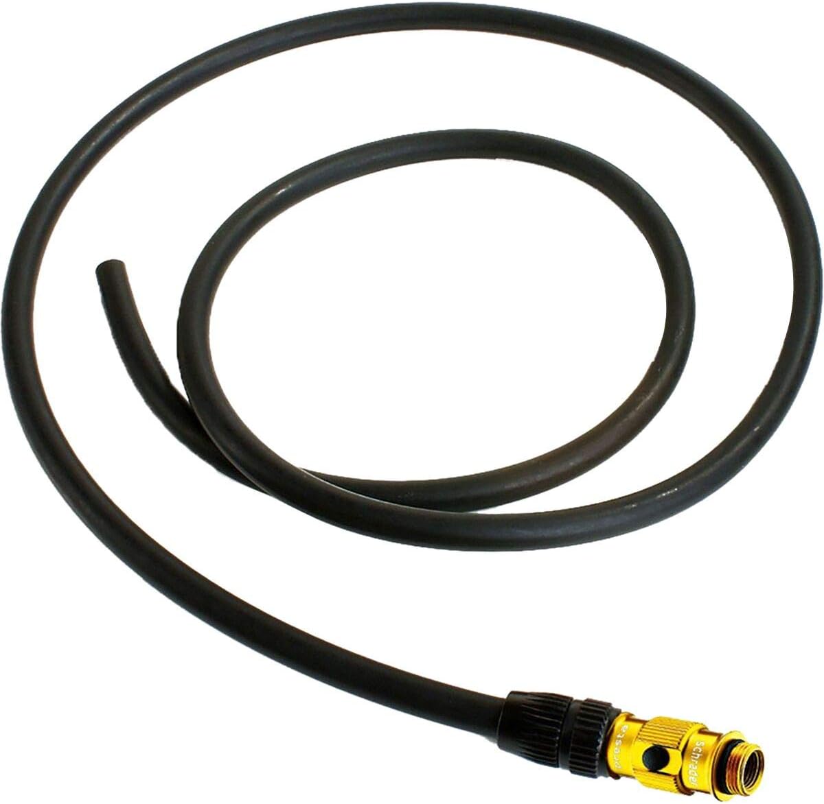 Lezyne Abs Floor Pump Hose, Gold/Hi Gloss
