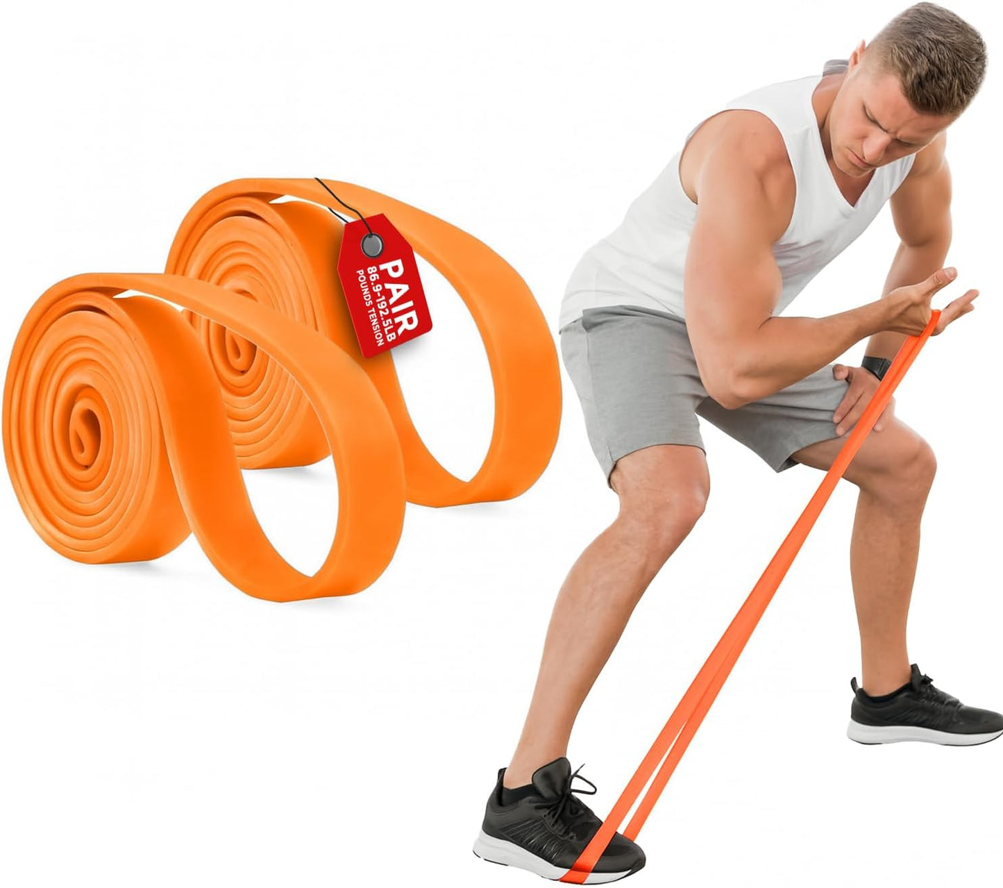 Pro Resistance Band for Core Stability & Flexibility - EliteFTS Portable & Joint-Friendly