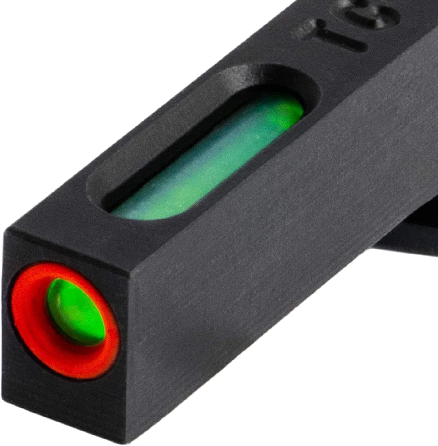Truglo TFX PRO Night Sight for Handguns - Glowing Tritium & Fiber Optic, Compact & Durable