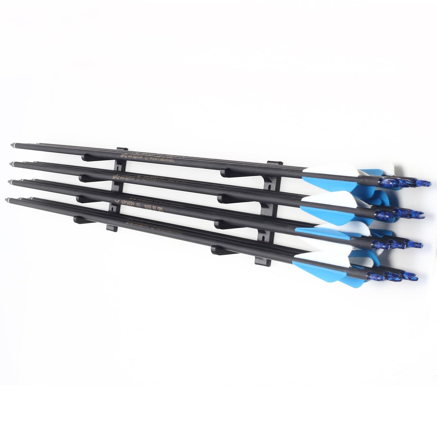 FENJANER Archery Wall-Mounted Brackets Arrow Holder- 12 Arrows Display Hanger Brackets Rack for Wall in Home