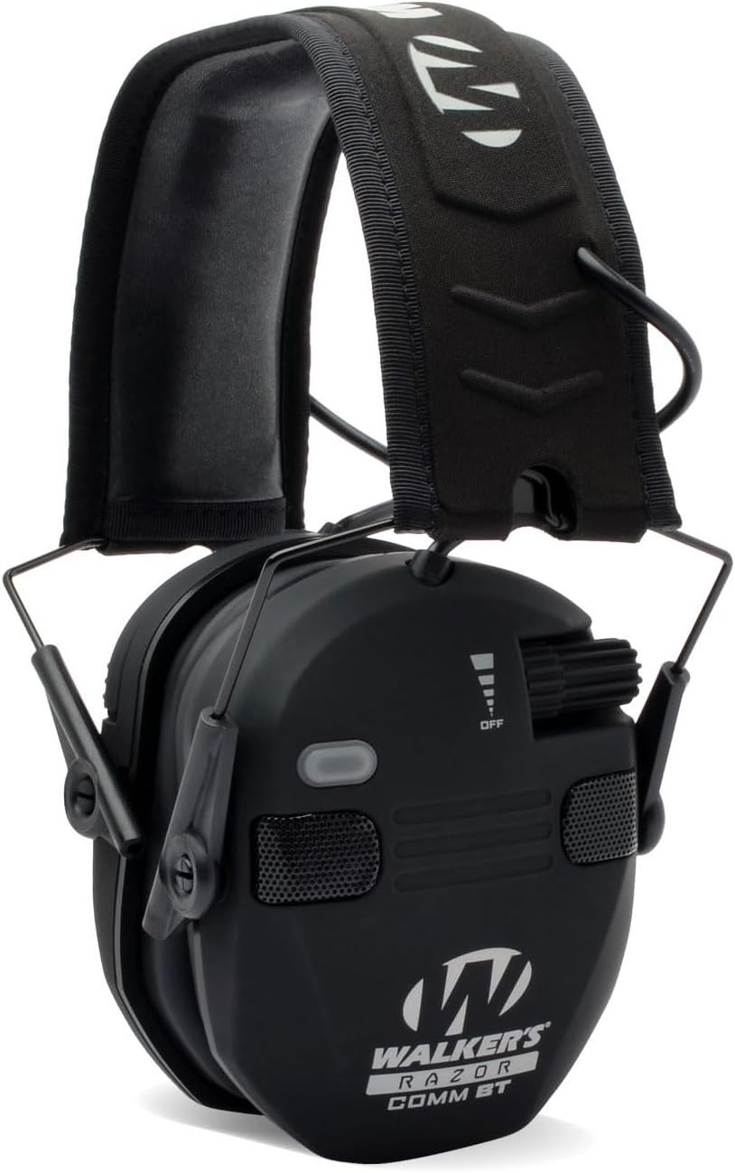 Walker's Razor Slim Shooter Electronic Hunting Folding Hearing Protection Earmuffs