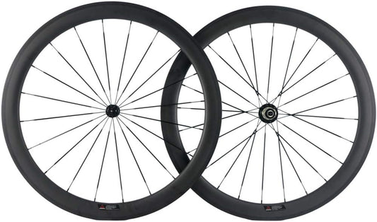 SunRise Bike 25mm U-Shape Wheel 50mm Carbon Fiber Bike Wheelset 700c Clincher