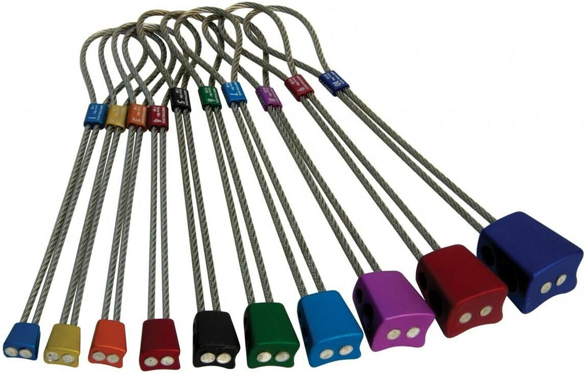 Metolius Ula Curve Nut Set - Premium Climbing Protection Gear for Rock Climbing