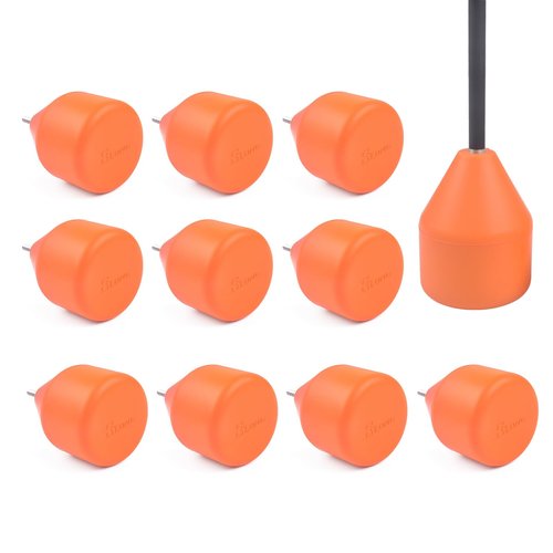 Braodheads Foam Arrow Tips Arrow Heads Game Practice Soft Sponge EVA for Archery Combat Game CS Shooting Outdoor Sport (Pack of 10)
