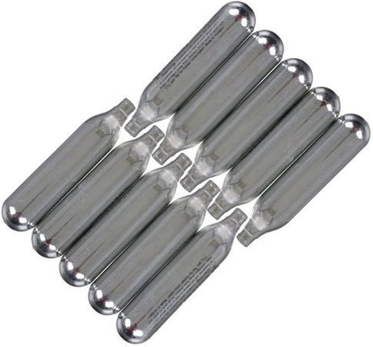 12 Gram CO2 Cartridge for Airsoft Guns- 10 Pack