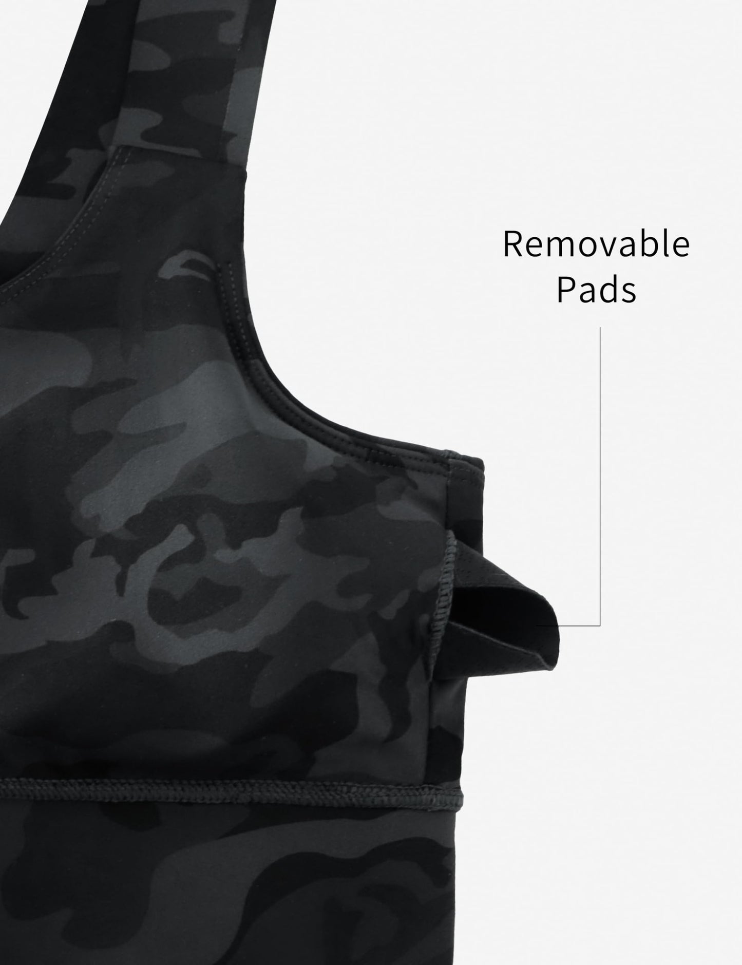 THE GYM PEOPLE Women's Cross Back Ruched Sports Bra V Neck Wide Straps Removable Pads Workout Yoga Crop Top