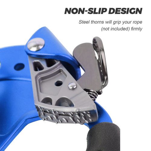 YIWENG Ascender, Outdoor Hand Ascender Climbing Ascender 8-13mm Vertical Rope Access Climbing Rescue Caving