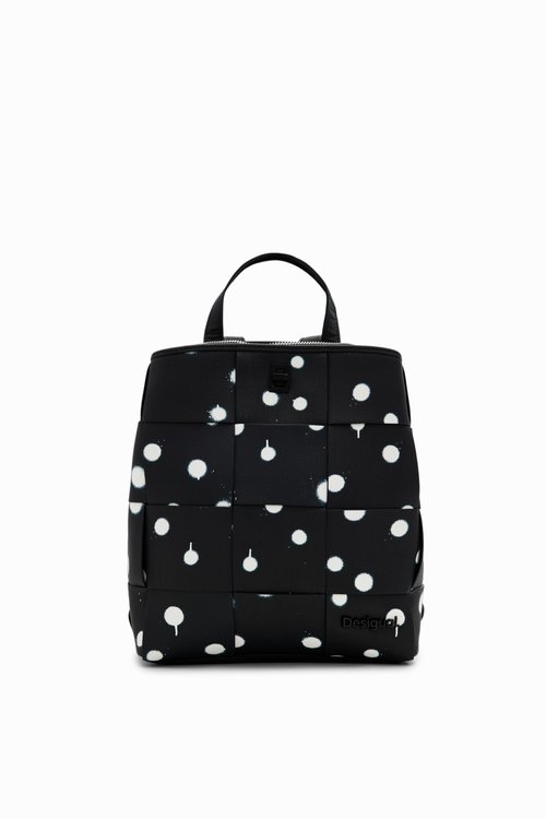 Desigual Women's Accessories PU Backpack MINI, Black, One Size