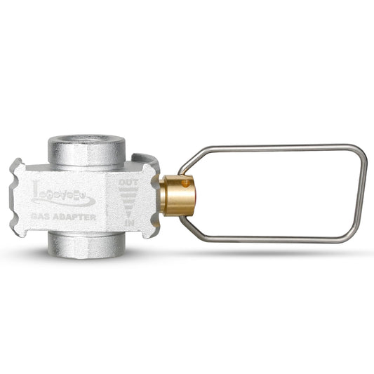 Gas Refill Adapter Fuel Canister Refill Adapter for Stoves, Upgrade Camping Experience with LSOSVSEU Gas Saver Plus - Refill Flat Tanks, Convert Butane Cartridges, and Lindal Valve Canisters with Ease