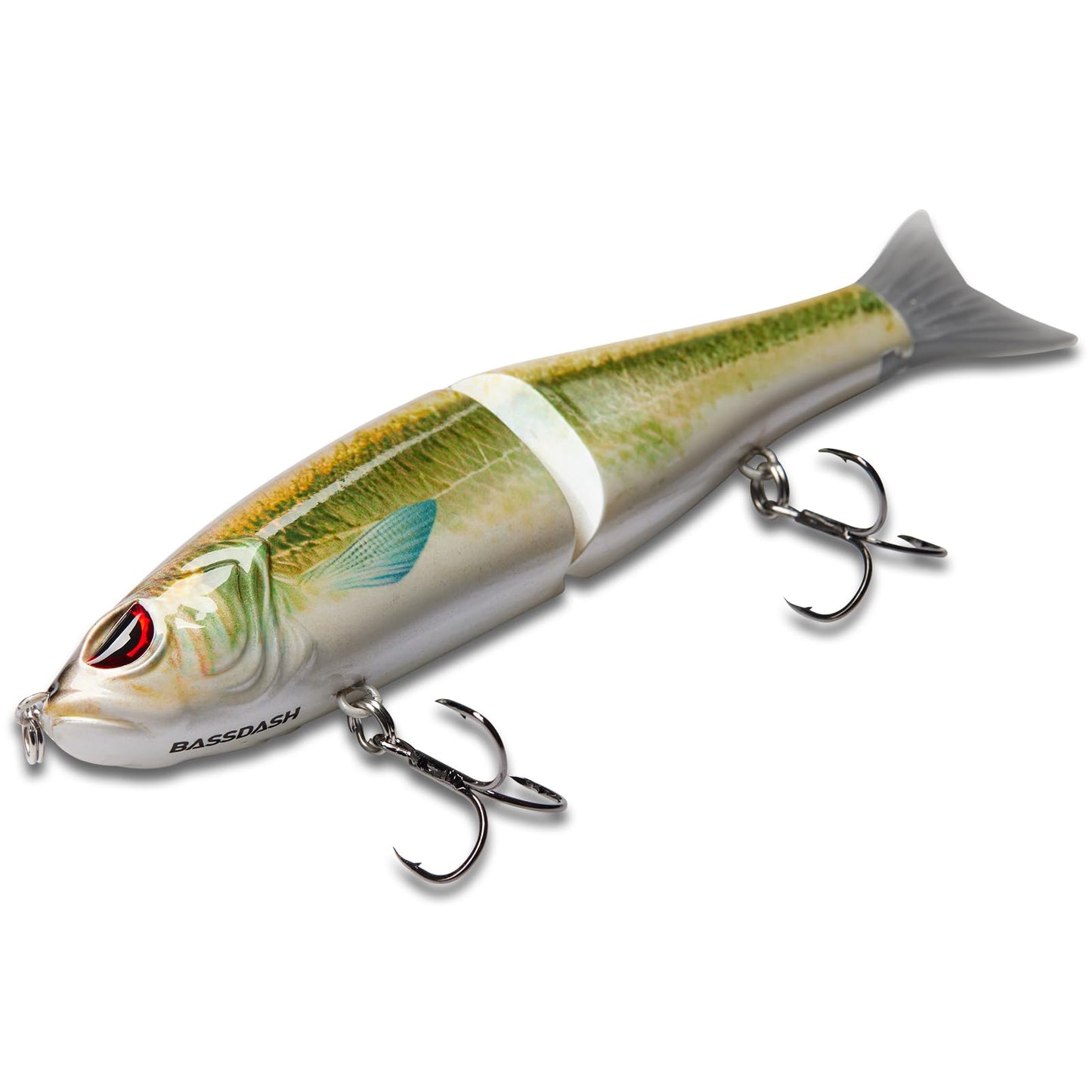 Bassdash SwimShad Glide Baits Jointed Swimbait Bass Pike Salmon Trout Muskie Fishing Lure