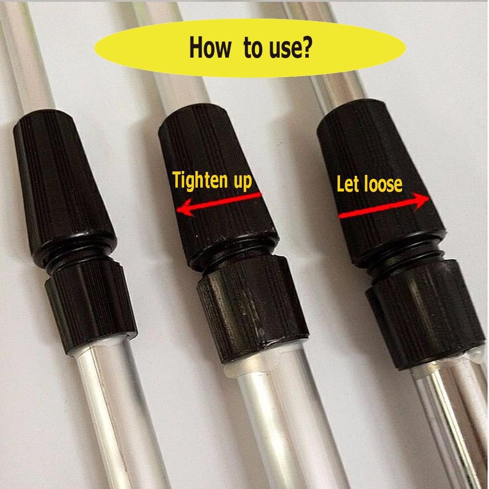 FASPLORE 4-Pack Telescopic Fishing Rod Holders for Ground Fishing Rod Holders Stand Fishing Pole Rack for Bank (4pcs-20 inches)