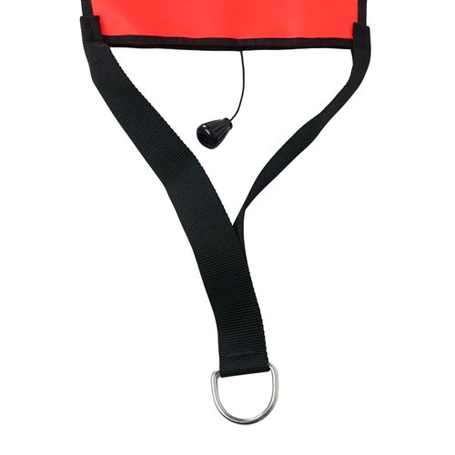 Luwint Scuba Lift Bag Diving Lifting Bag 50 Lbs High Visibility Lift Bag Foldable Safety Nylon Buoyancy Bag with Reflective Band Over Pressure Valve Open Bottom Lifting Bag for Dive Scuba Snorkeling