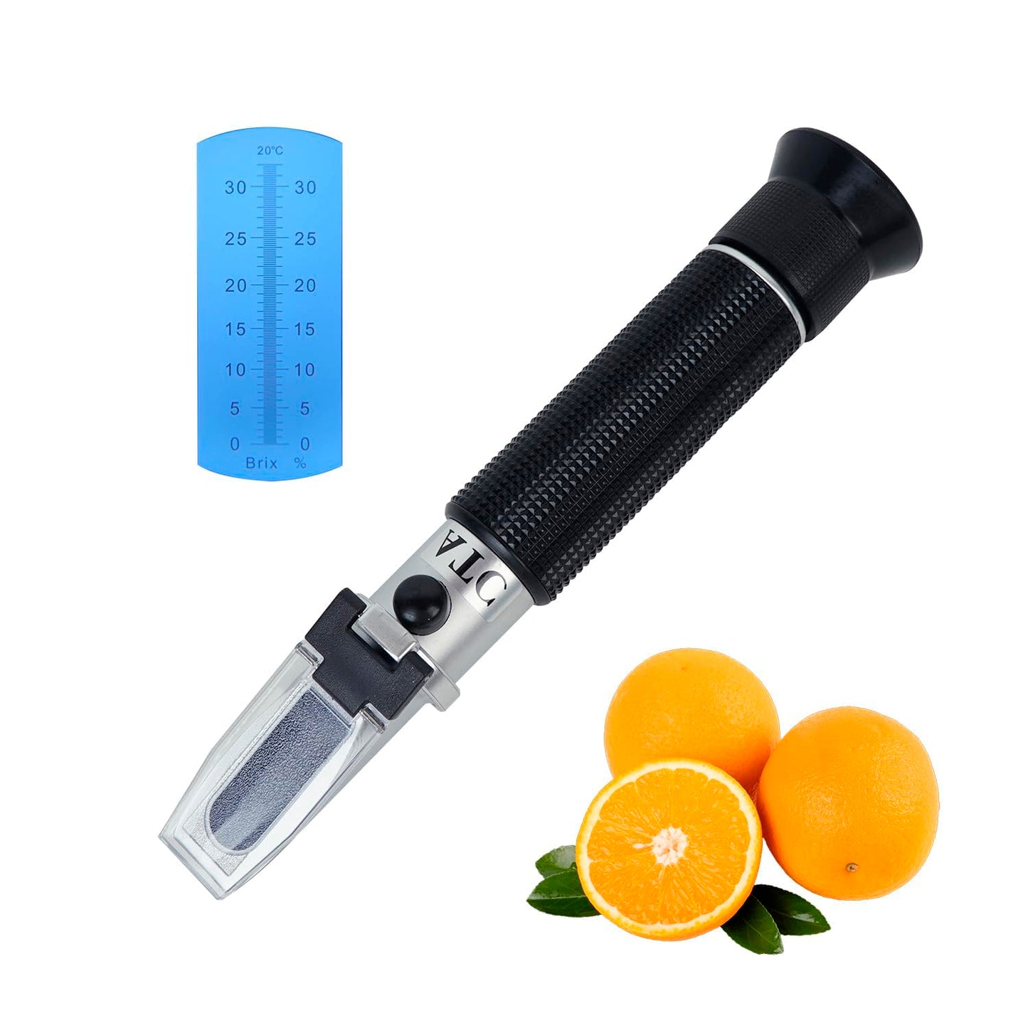NANBEI 0-32% Brix Meter Refractometer with ATC, brix Refractometer,lab Refractometer forfruit, Fruit Juice,Wine Making